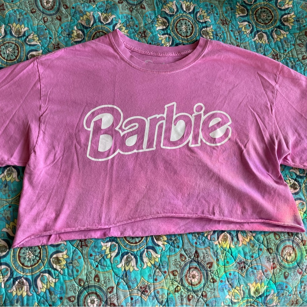 💗🎀 Barbie Cropped Tee 🎀💗